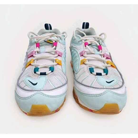 Nike Air Max 98 Women's 8.5 Teal Tint Nightshade Spirit White CI9897-300 - Picture 6 of 9